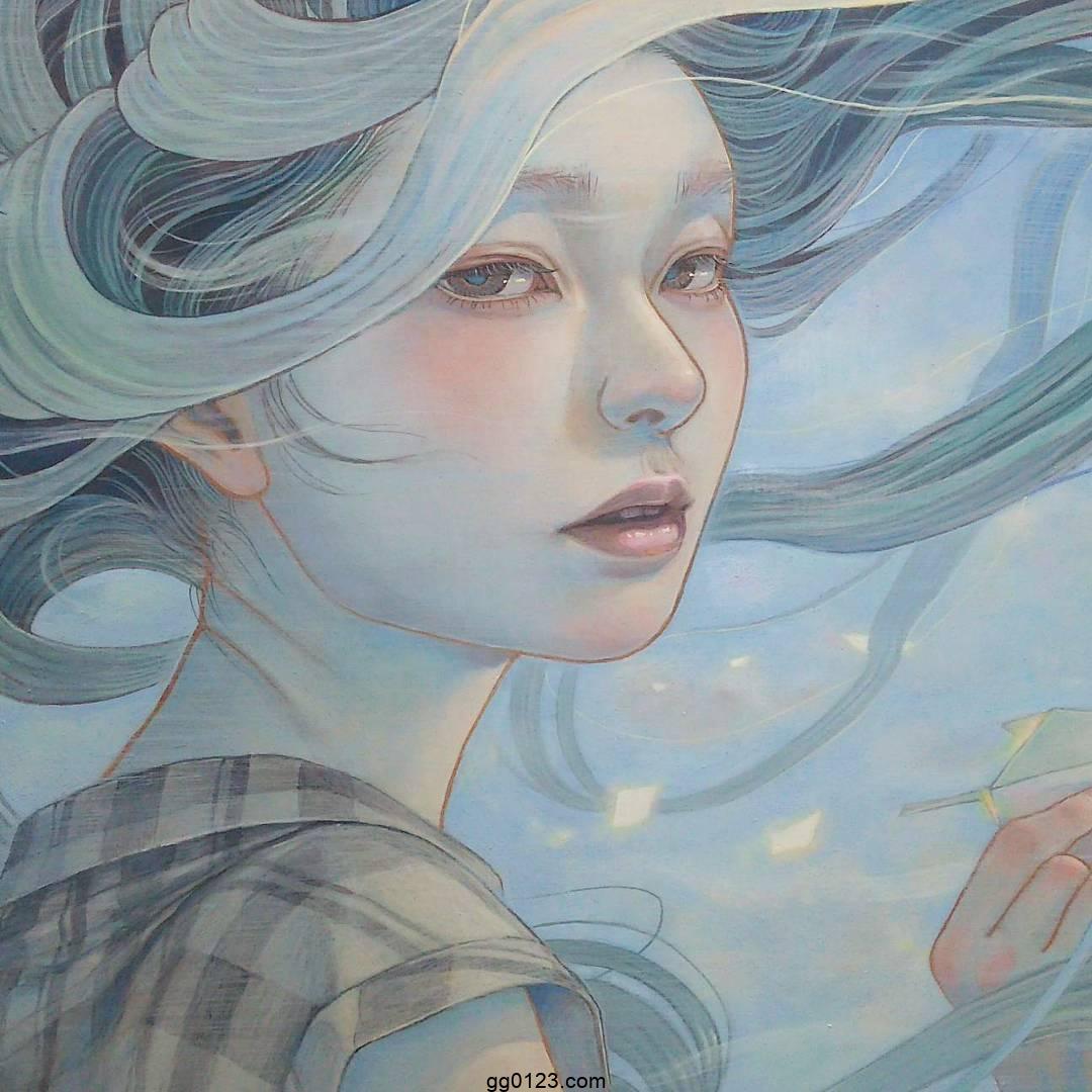 插画家 平野実穂 (Miho Hirano) 唯美少女 作品集