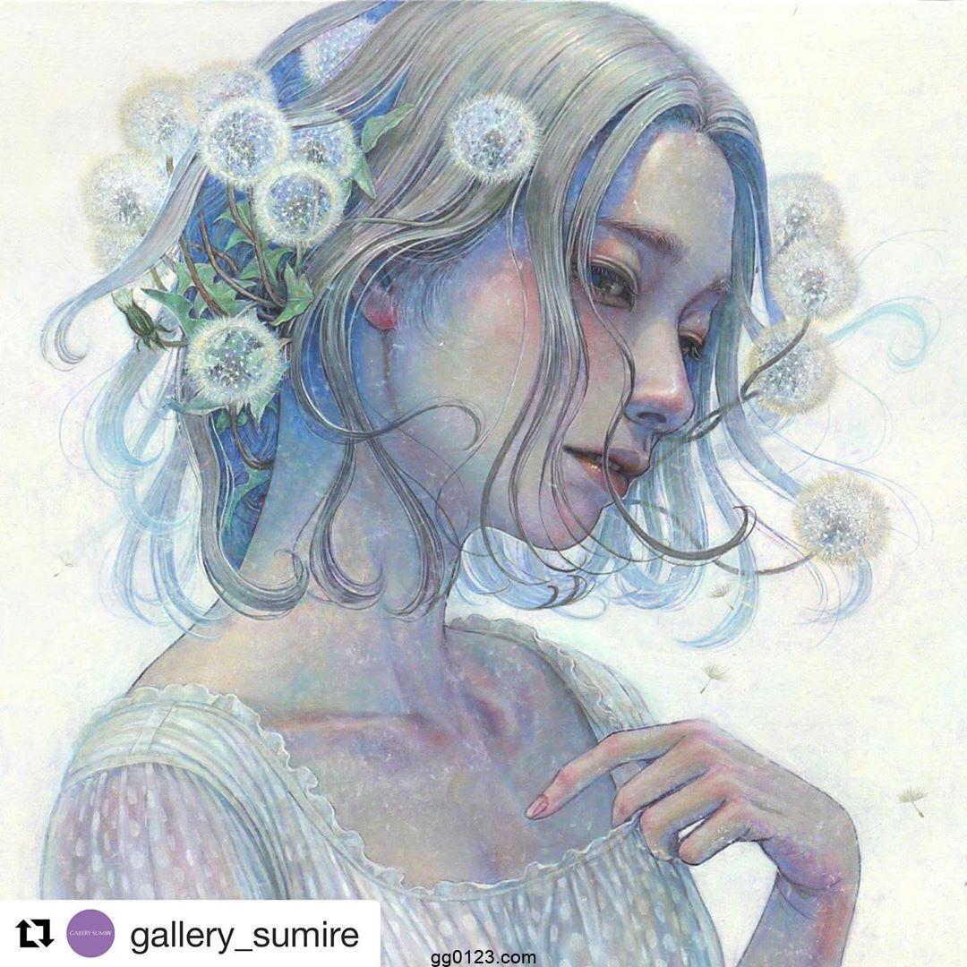 插画家 平野実穂 (Miho Hirano) 唯美少女 作品集插图2