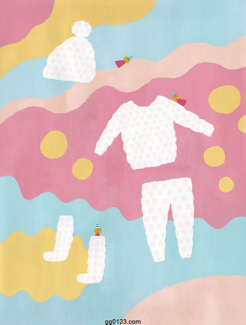 插画设计师 kaori seno 可爱童趣 作品集插图2