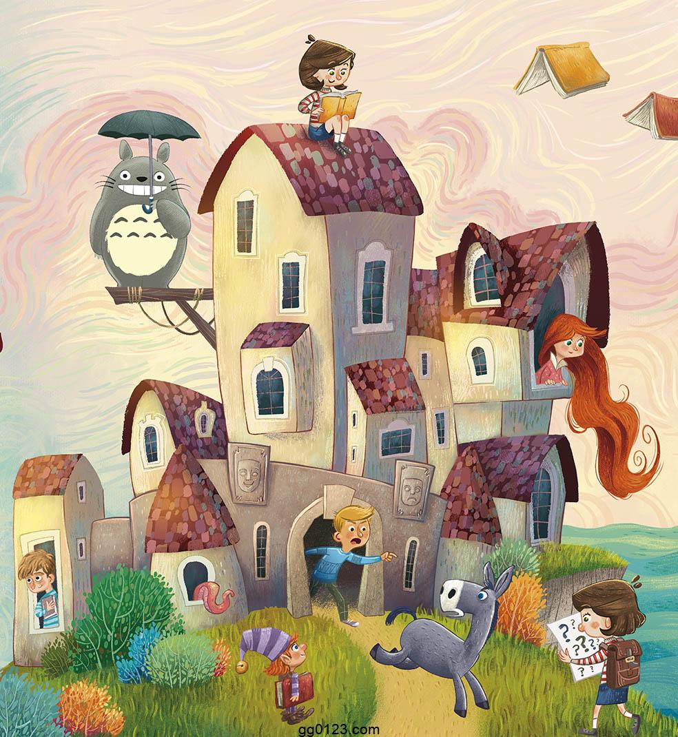 西班牙插画师 jesus lopez 趣味童话 作品集