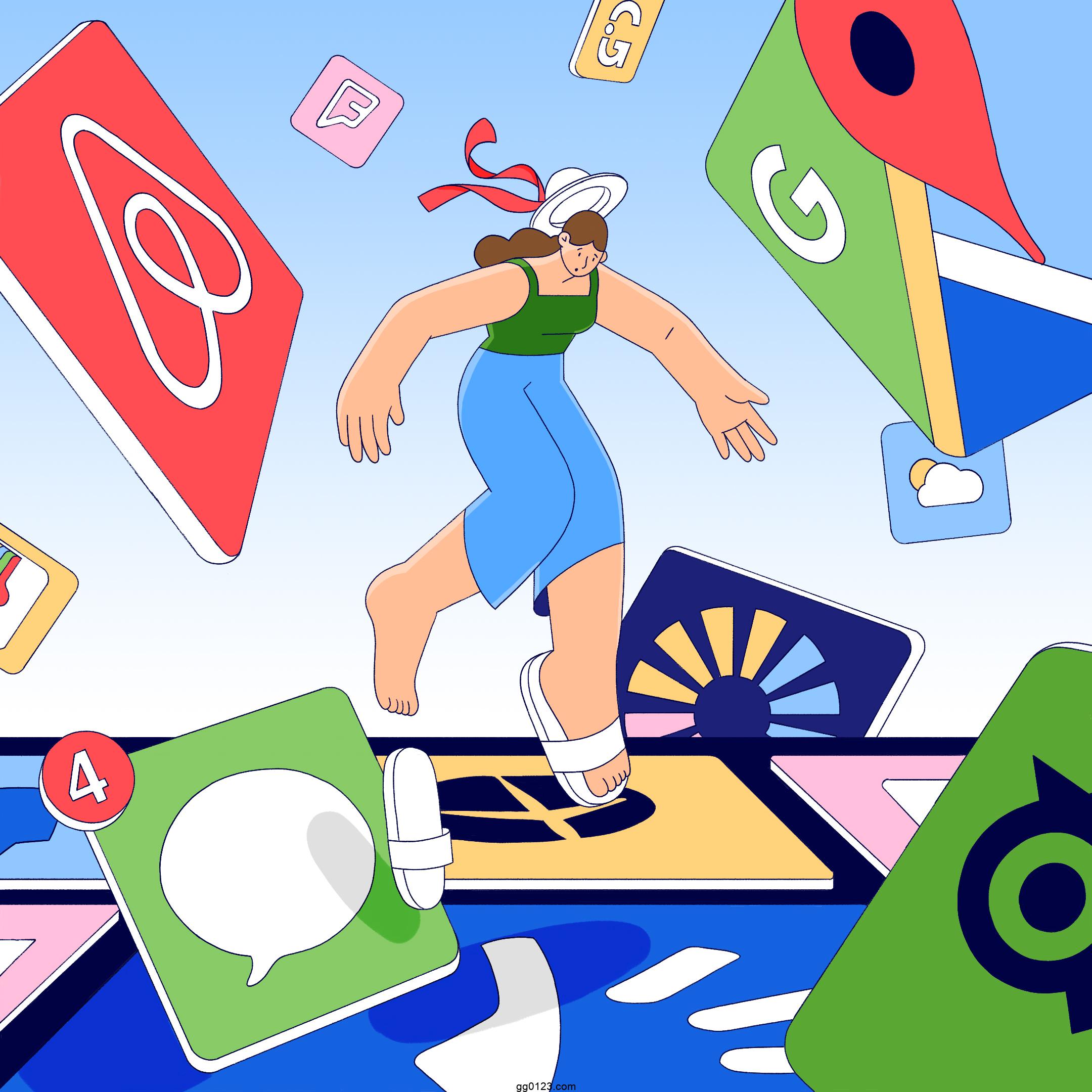 瑞典插画师 Linn Fritz 极简风 作品集插图1