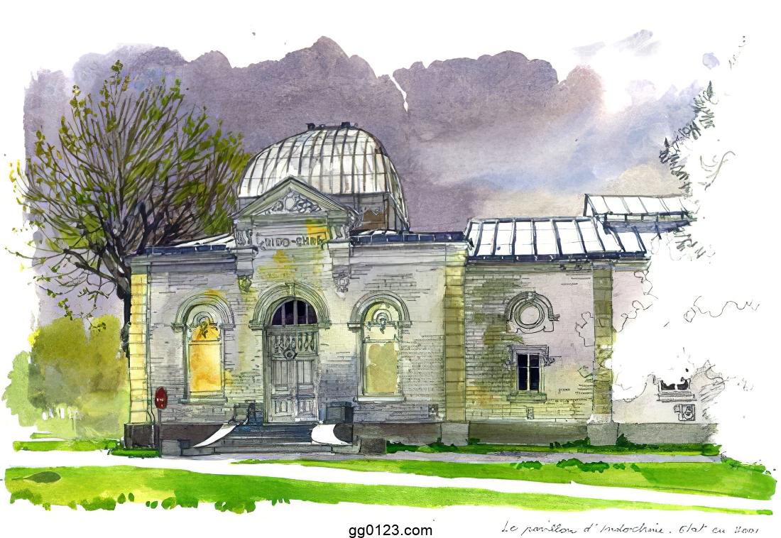 水彩速写画家 Fabrice Moireau 作品集