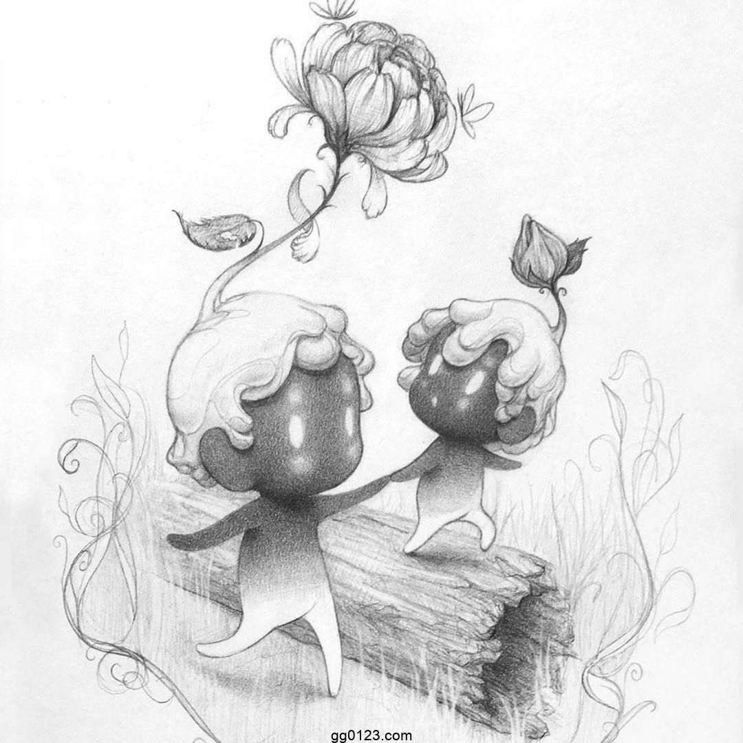 插画师 Timothy Von Rueden(vonnart) 魔幻素描 作品集插图1