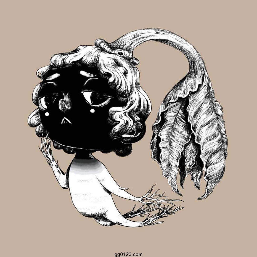 插画师 Timothy Von Rueden(vonnart) 魔幻素描 作品集