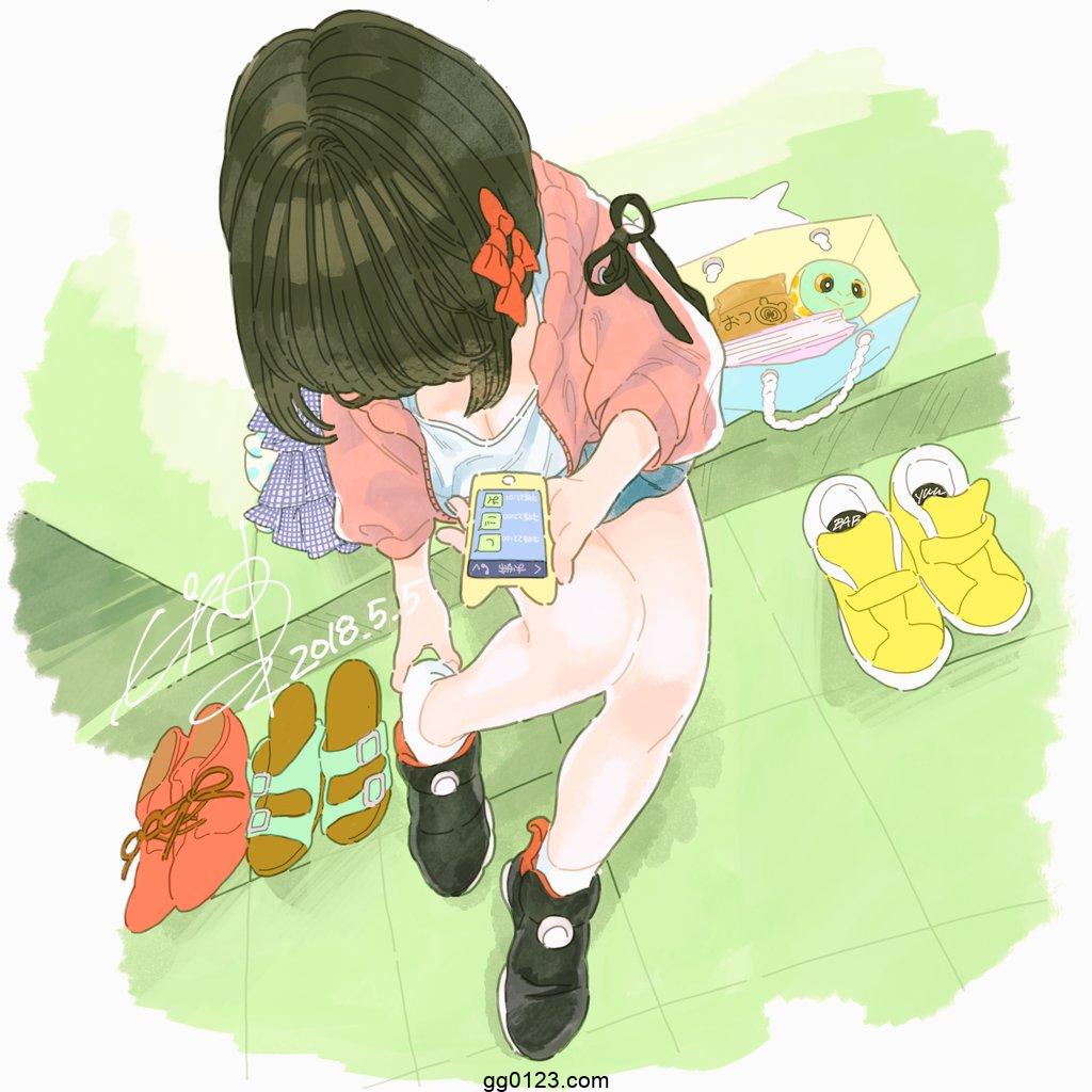 水彩画师 七神奈奈 (七神nana) 美少女 作品集