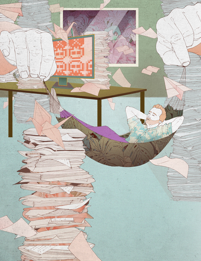 插画师 Ramona Ring 超现实主义 作品集