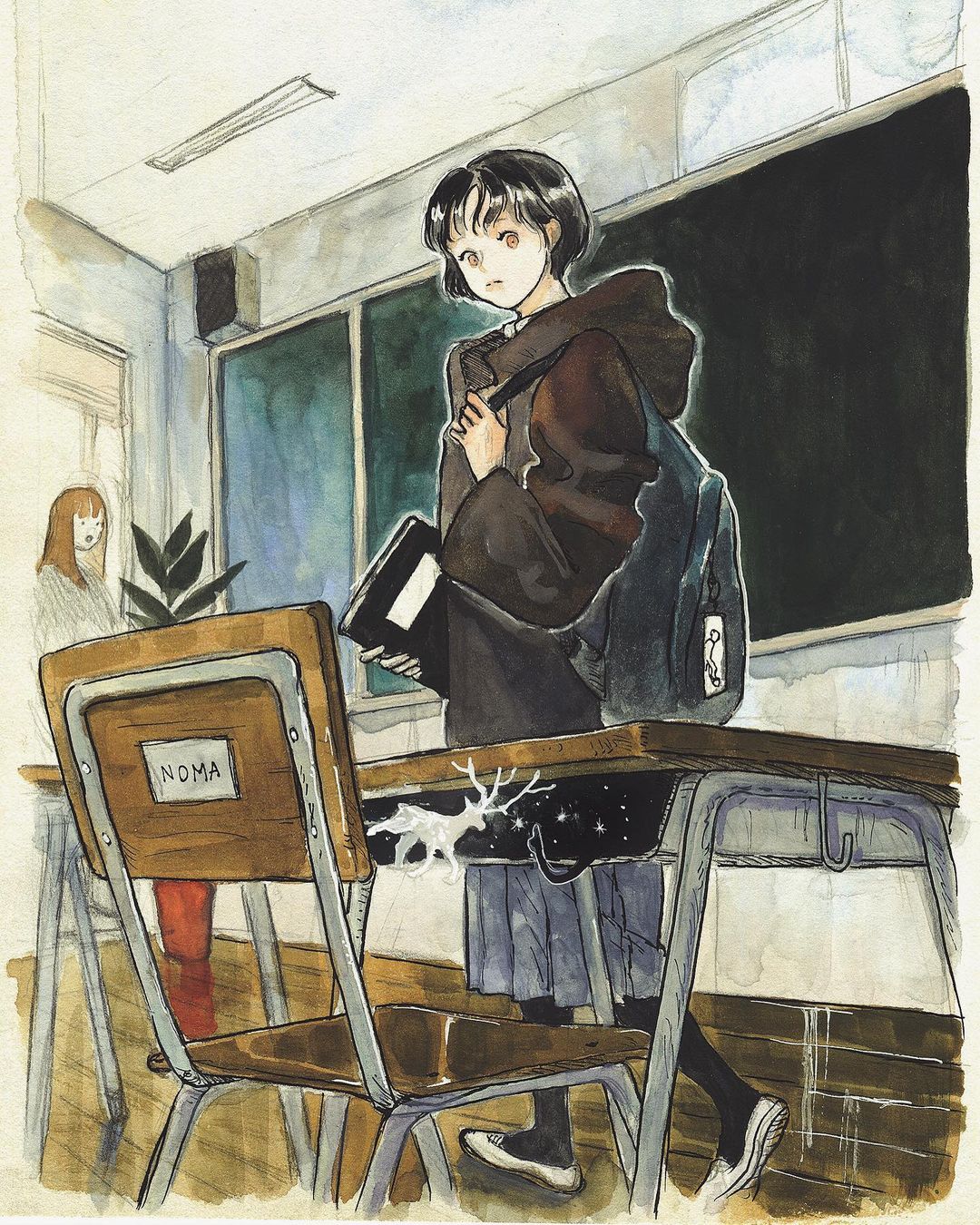 韩国插画师 noma.dic 作品集插图1