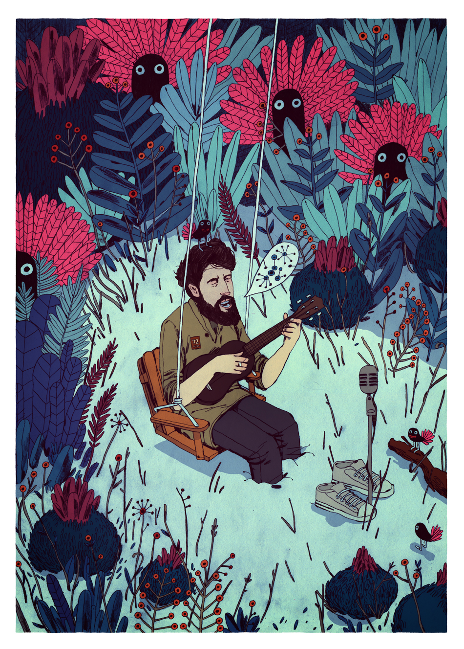 西班牙插画家 Jon Juarez 古怪与创新 作品集插图2