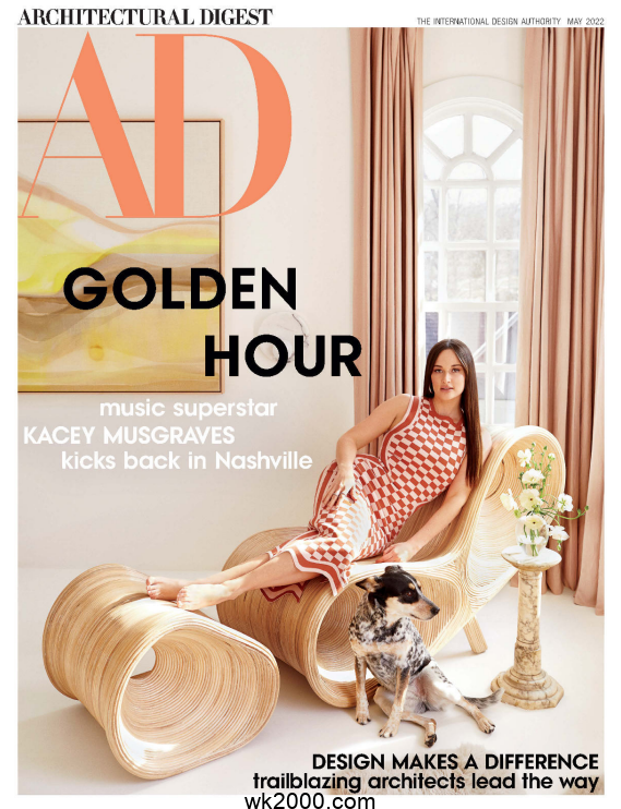 建筑文摘 Architectural Digest-2022年-5月【美国】