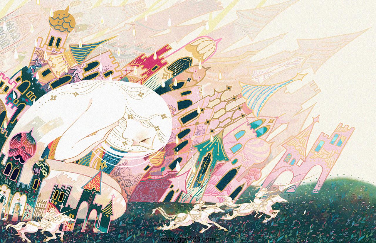 插画师 Kuri久里 中国风 作品集插图2