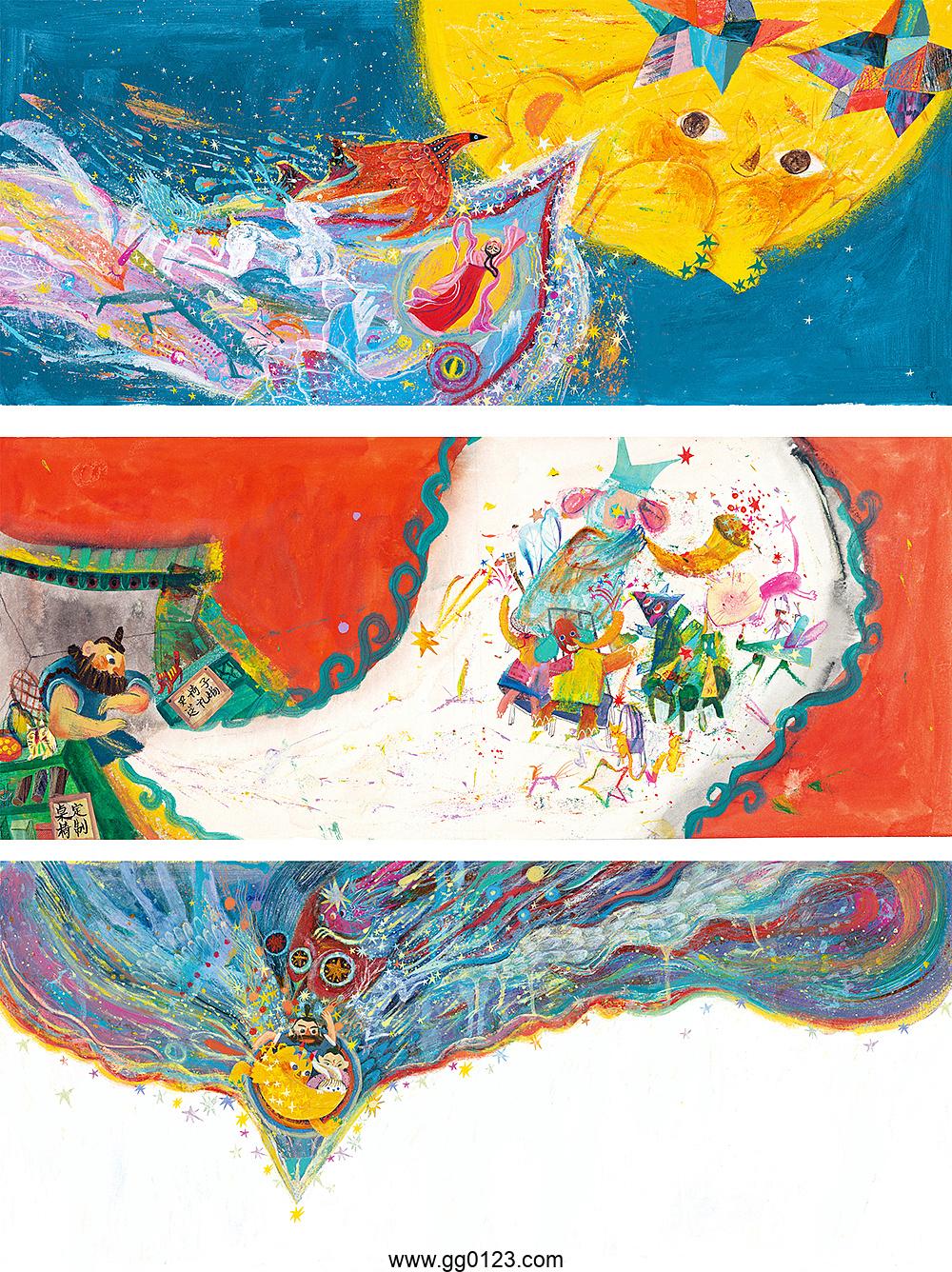 插画师 哲Tititi 梦幻色彩 作品集插图2