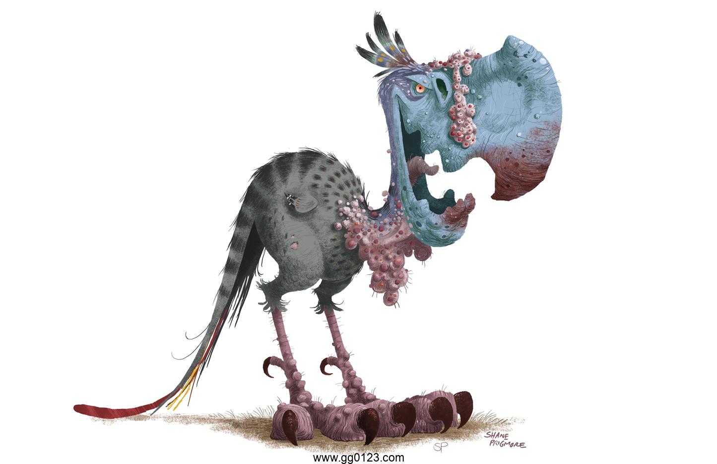 疯狂原始人 游戏素材 人物 场景 插画集