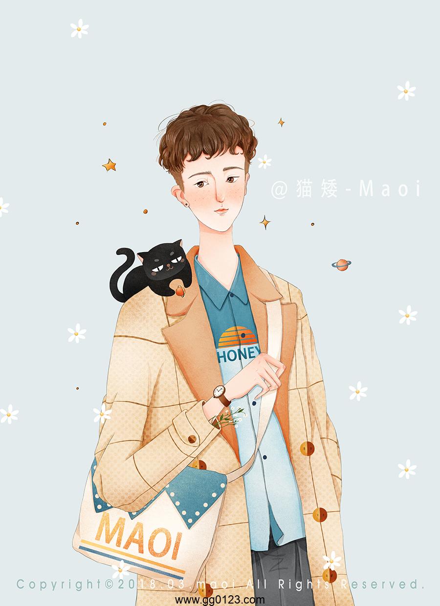 插画师 猫矮_MAOI 梦幻治愈 作品集插图1