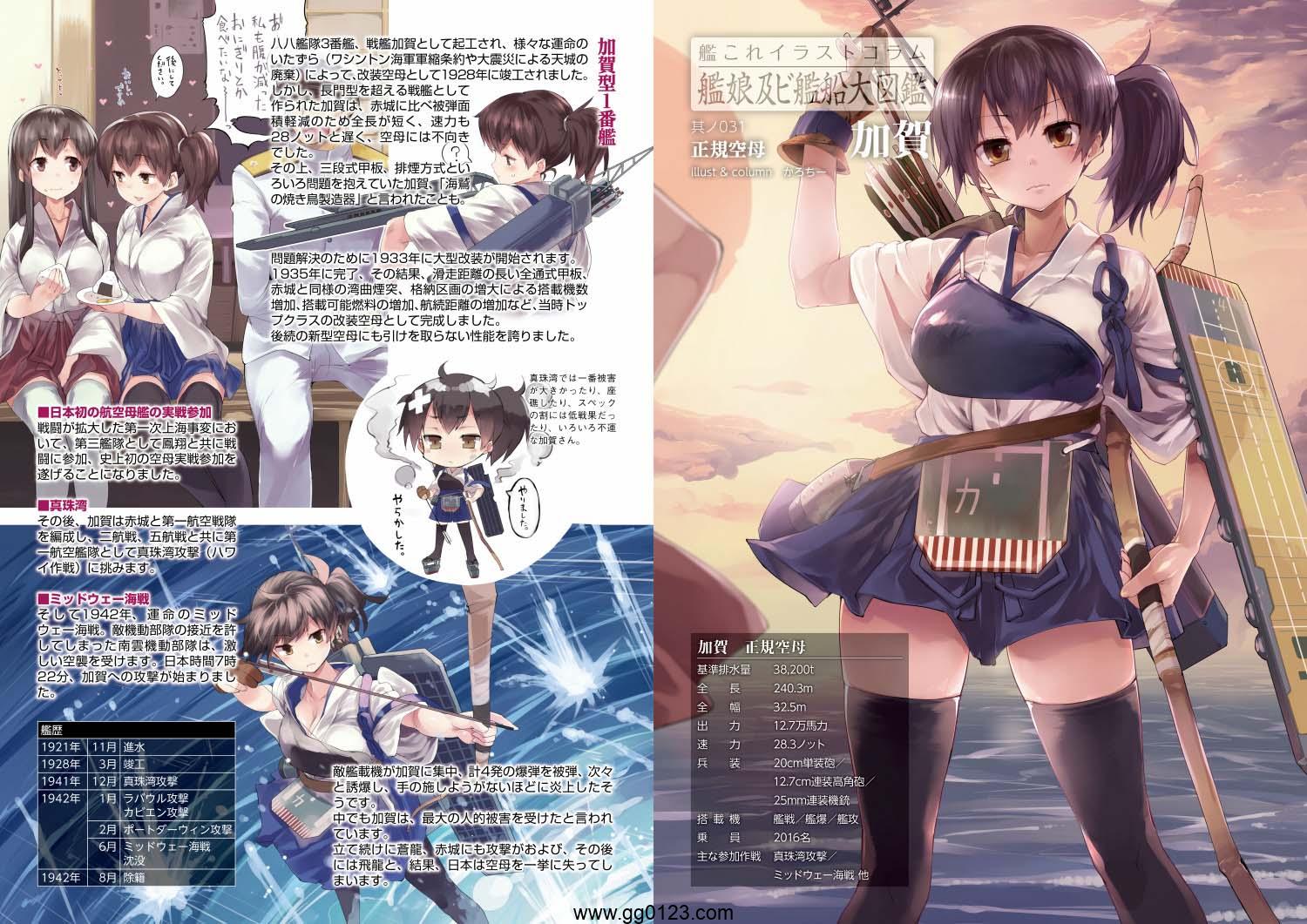 舰娘及舰船大图鉴No.1~No.85 画集下载插图1