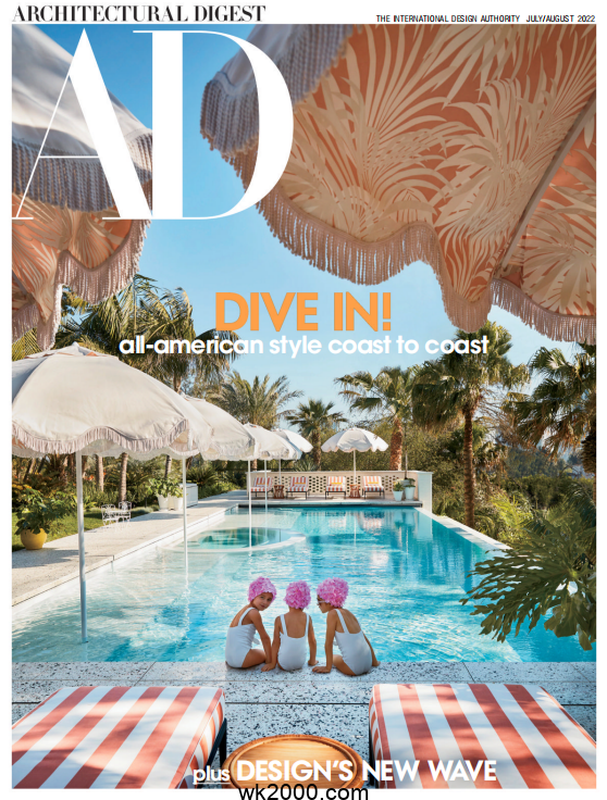 建筑文摘 Architectural Digest-2022年-7/8月【美国】