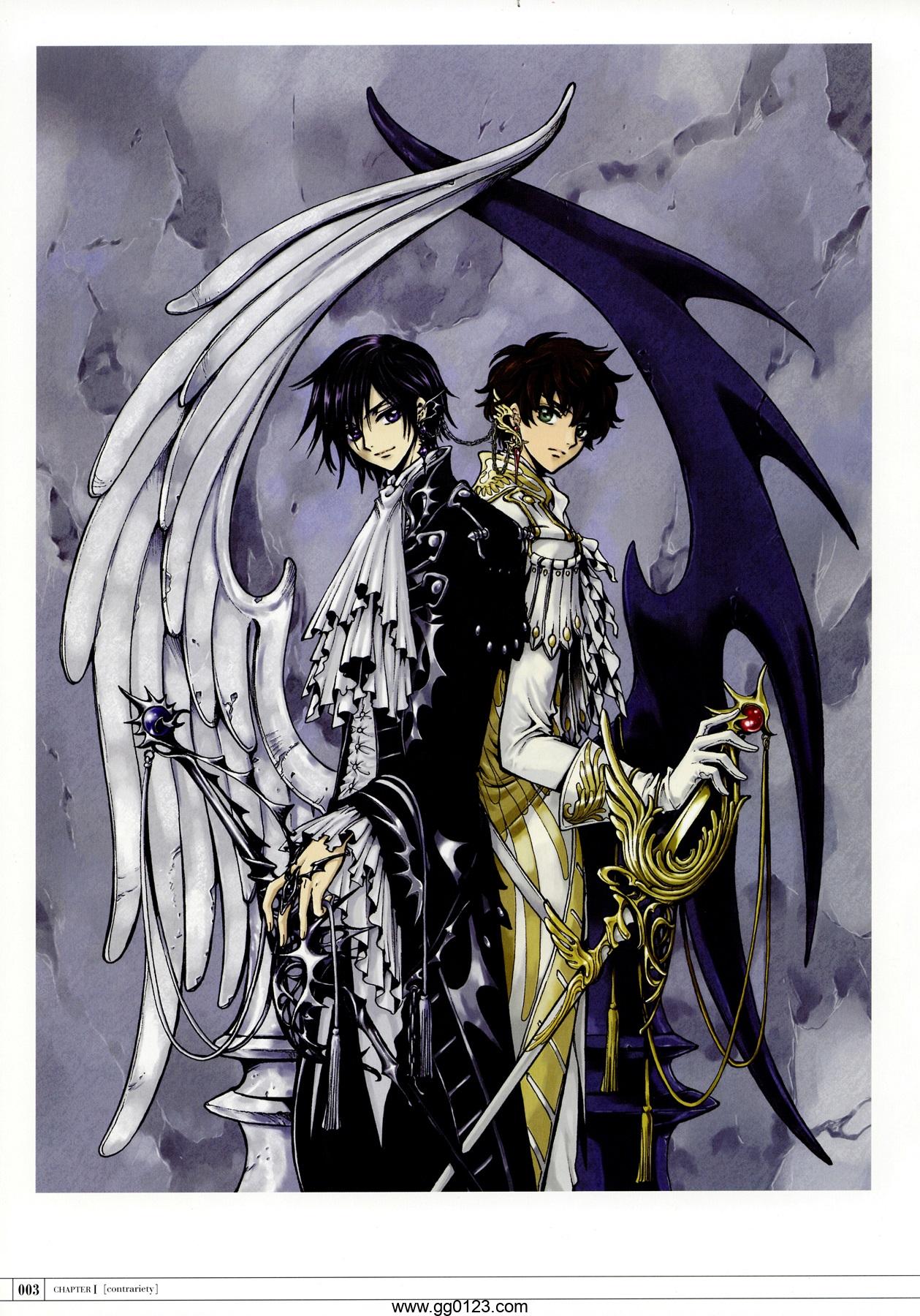 MUTUALITY:CLAMP works in CODE GEASS 画集下载