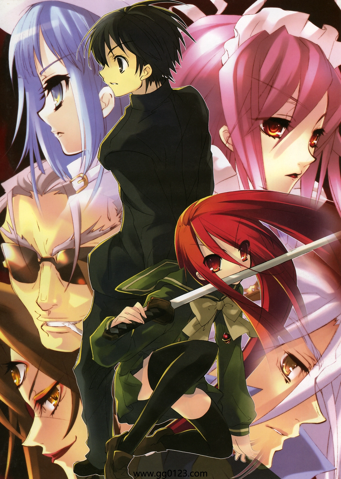 いとうのいぢ 伊东杂音 红莲 画集下载插图1