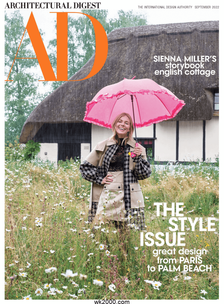 建筑文摘 Architectural Digest-2022年-9月【美国】