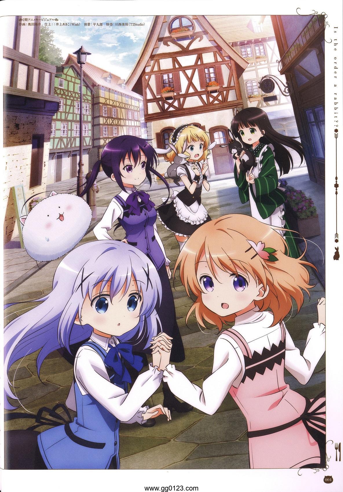 点兔TV动画 Miracle Blend 官方公式画集下载插图1