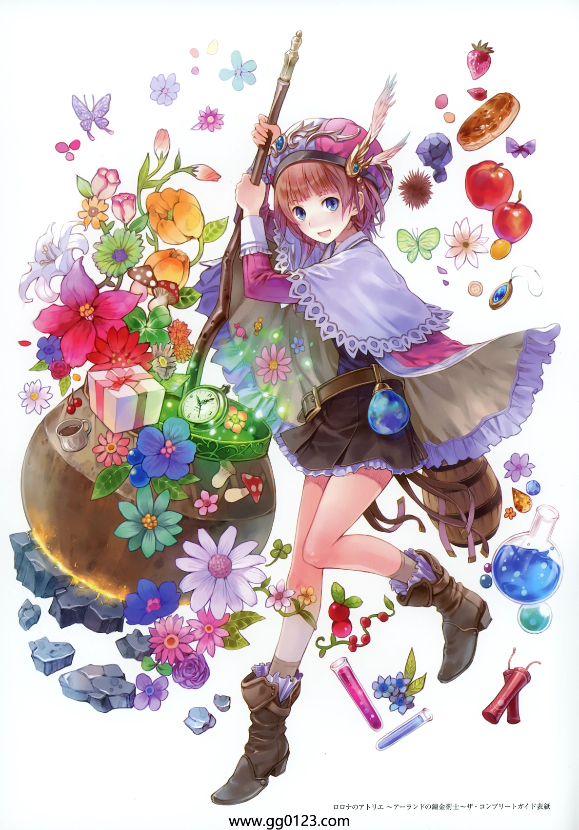 《萝洛娜&托托莉的工作室》精美设定画集下载