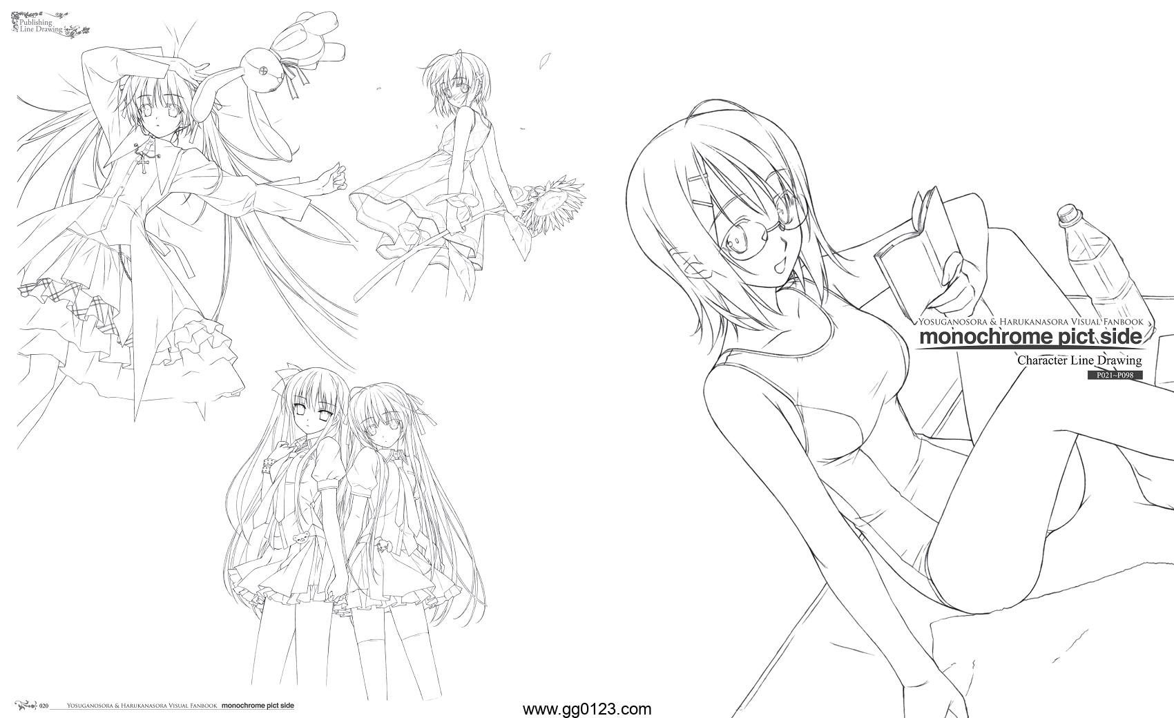 缘之空 原画线稿设定 画集下载插图2