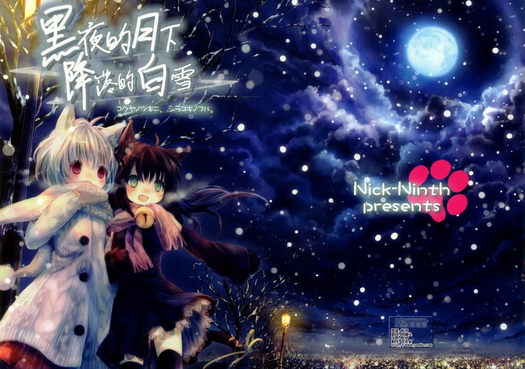 黒夜の月に、白雪の降る(原版+汉化)画集下载插图