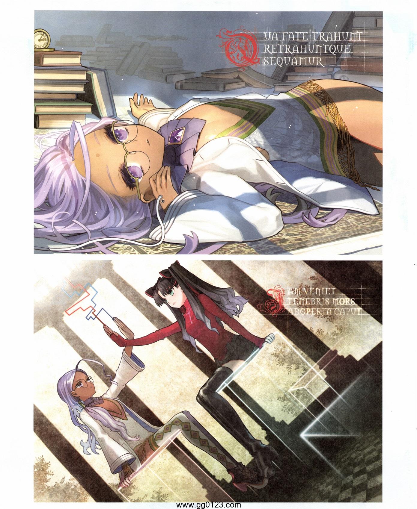 Fate/EXTRA material ワダアルコ illustrations 画集下载插图1