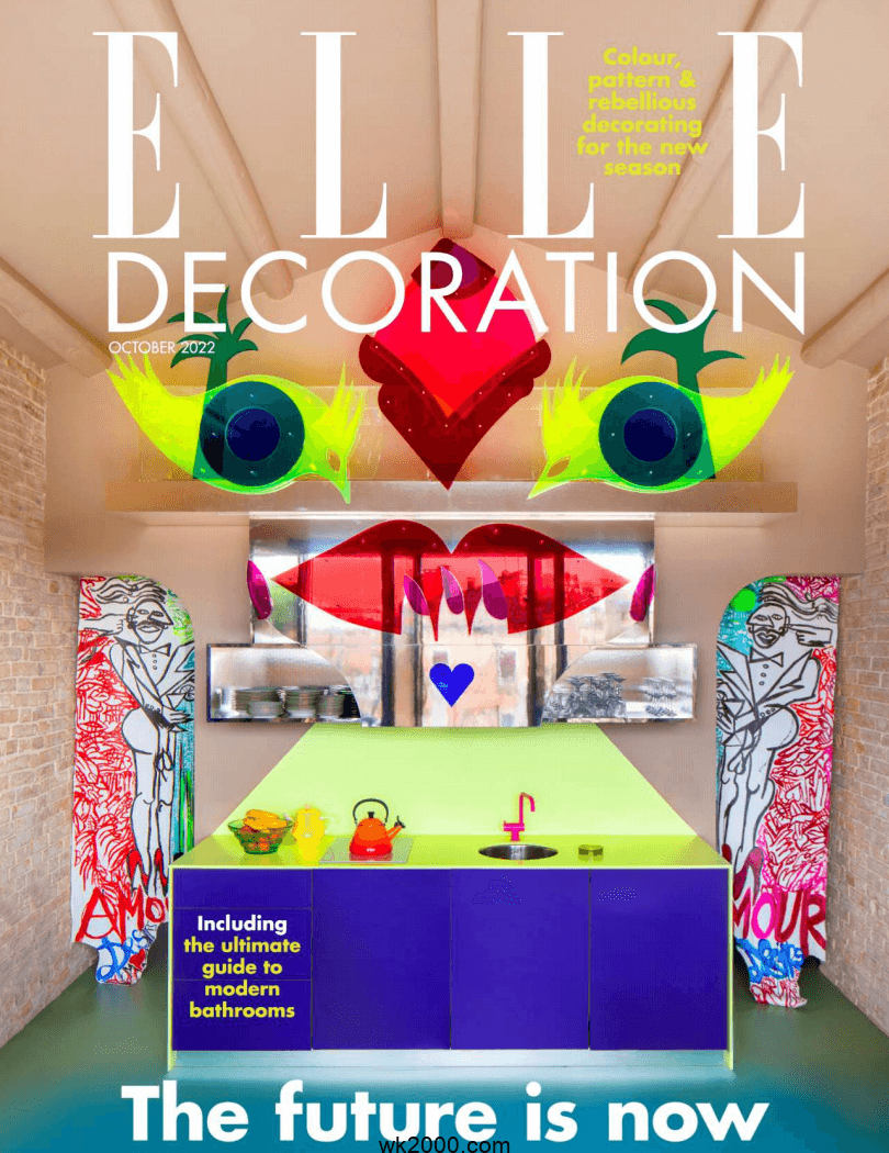 家居廊 Elle Decoration-2022年-10月【英国】