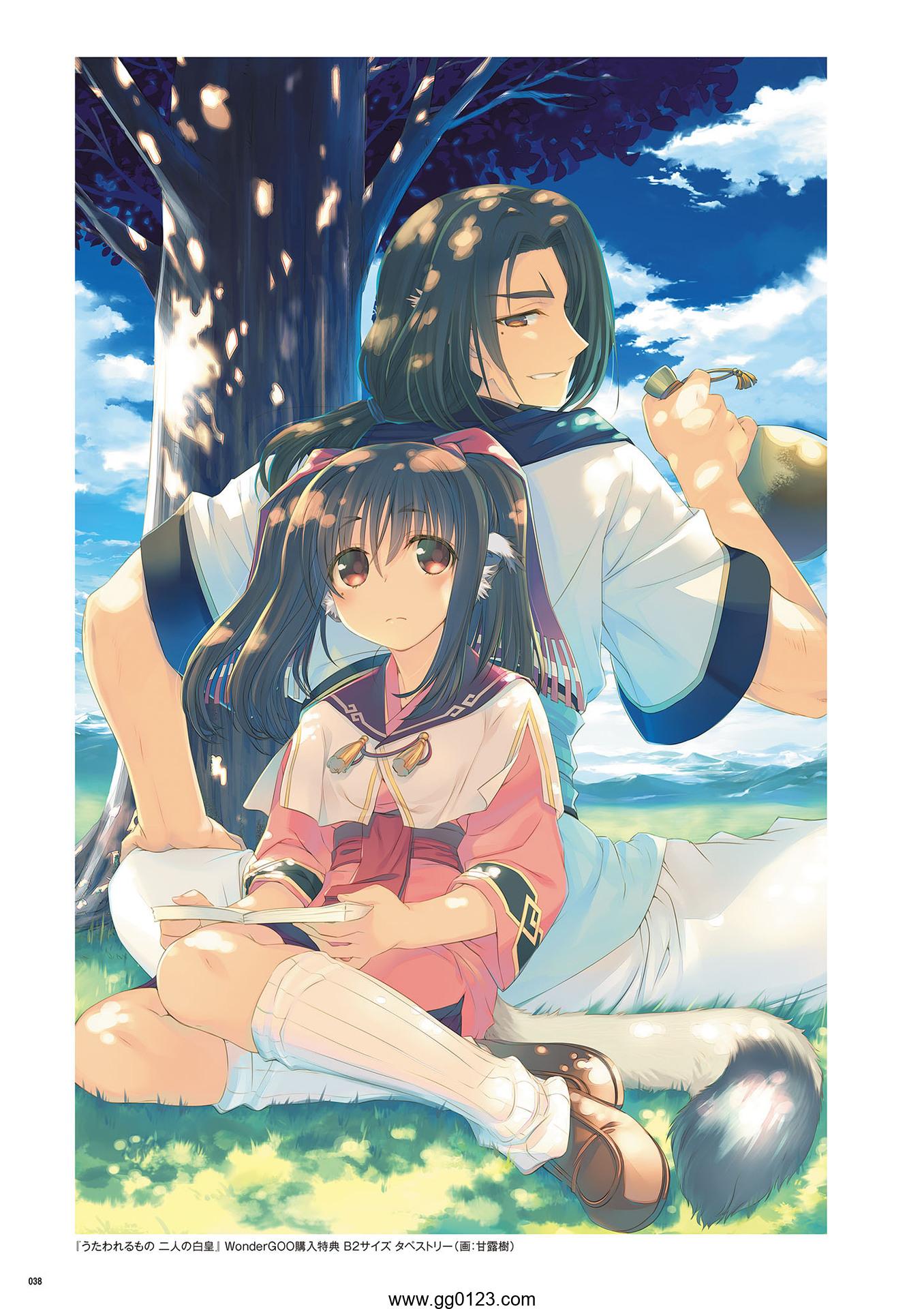 传颂之物 虚伪的假面/两个白皇 资料设定 画集下载插图2