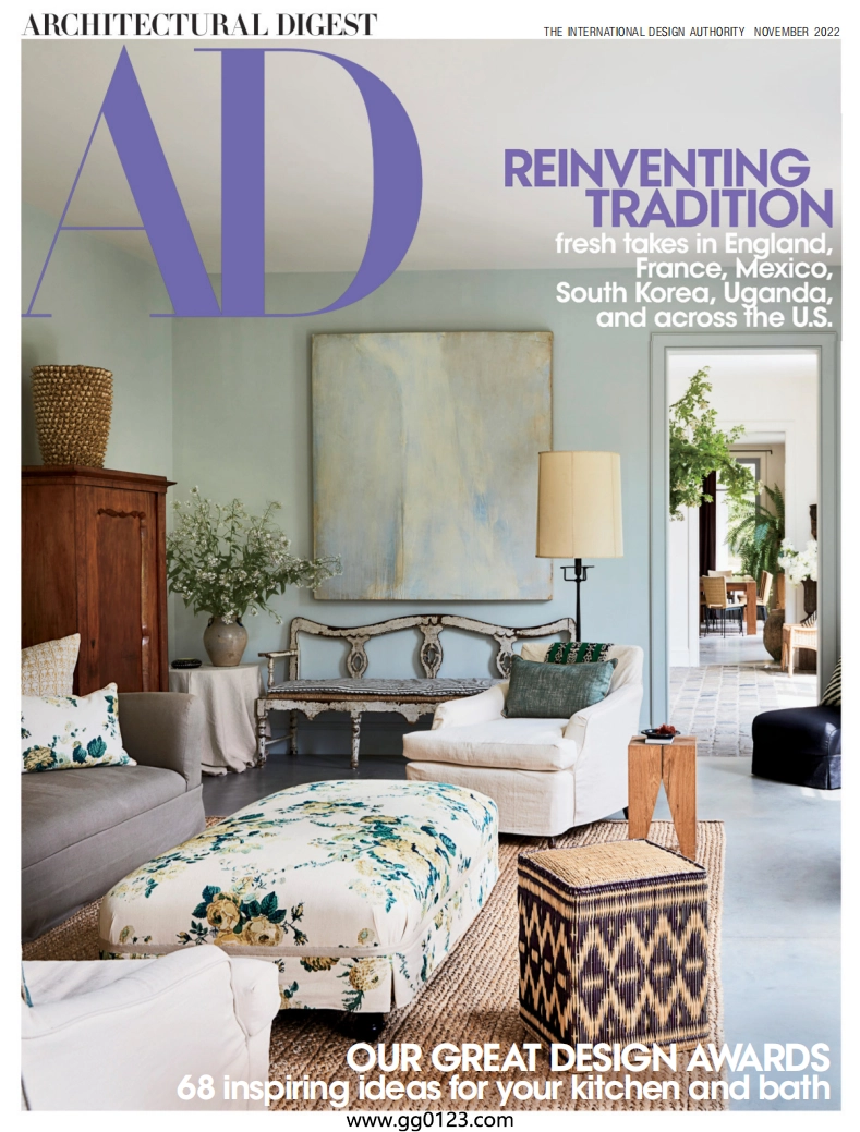 建筑文摘 Architectural Digest-2022年-11月【美国】
