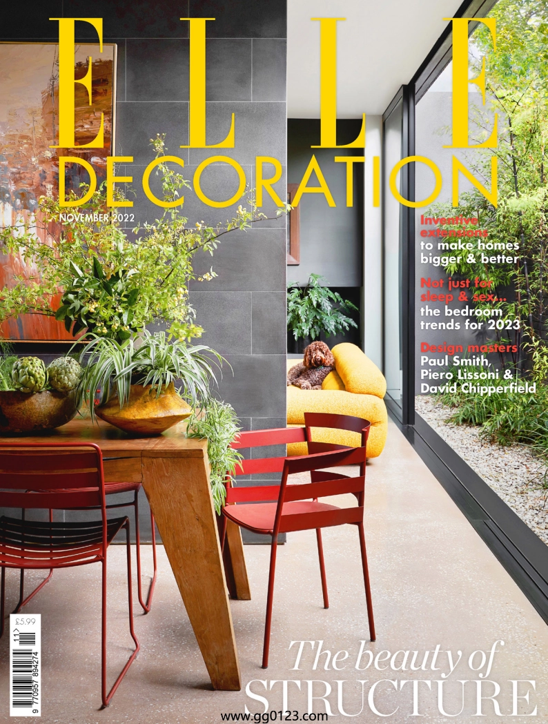 家居廊 Elle Decoration-2022年-11月【英国】插图 家居廊 Elle Decoration-2022年-11月【英国】插图