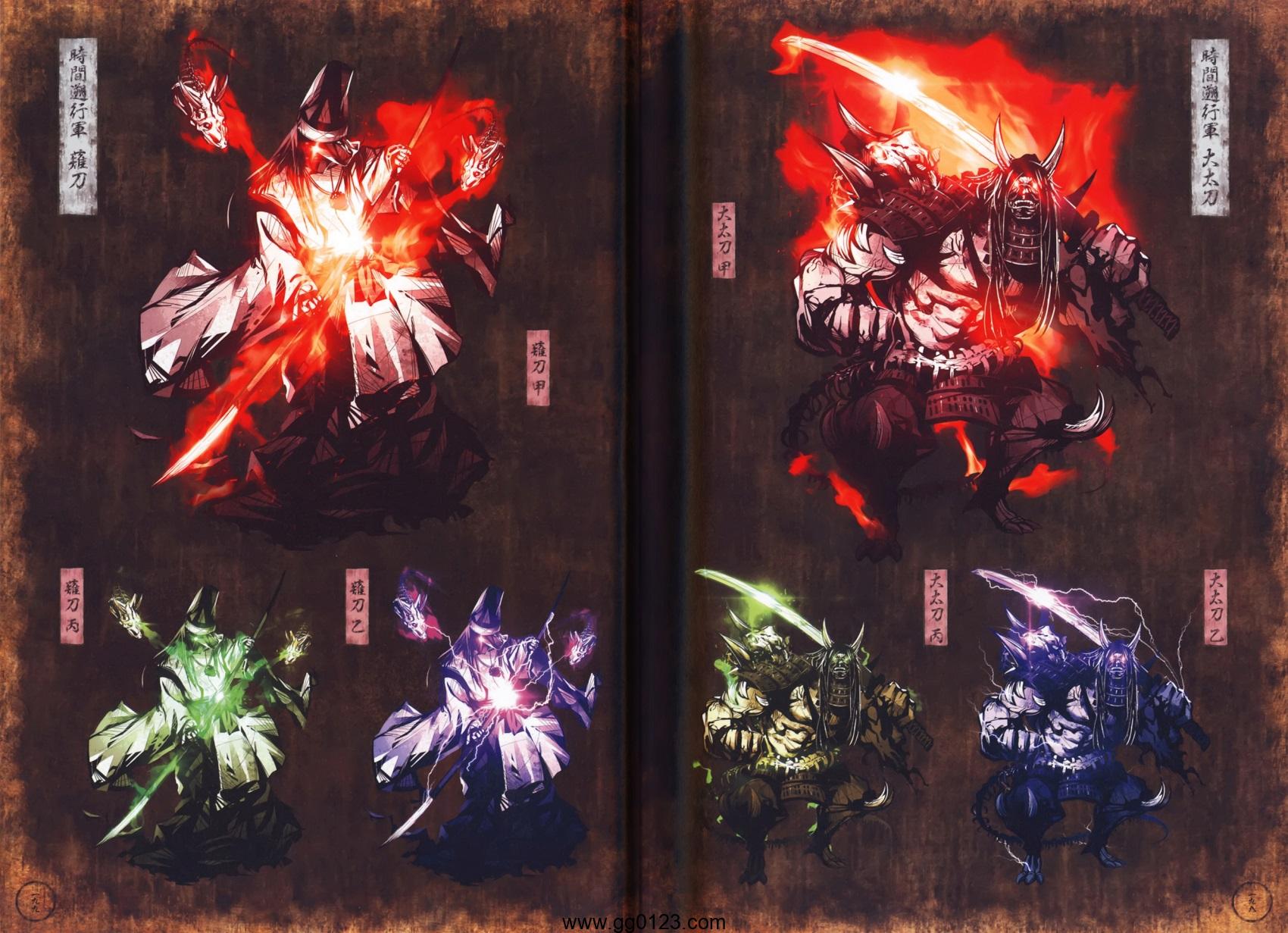 刀剑乱舞绚烂图录 公式设定 画集下载插图2 刀剑乱舞绚烂图录 公式设定 画集下载插图2