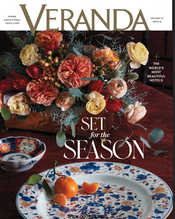 Veranda 杂志-2023年-11/12月【美国】