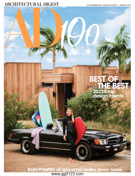 建筑文摘 Architectural Digest-2023年-1月【美国】