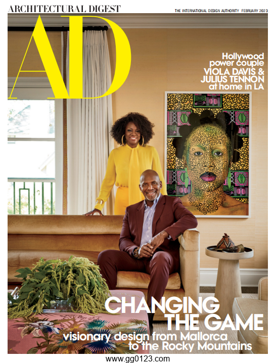 建筑文摘 Architectural Digest-2023年-2月【美国】