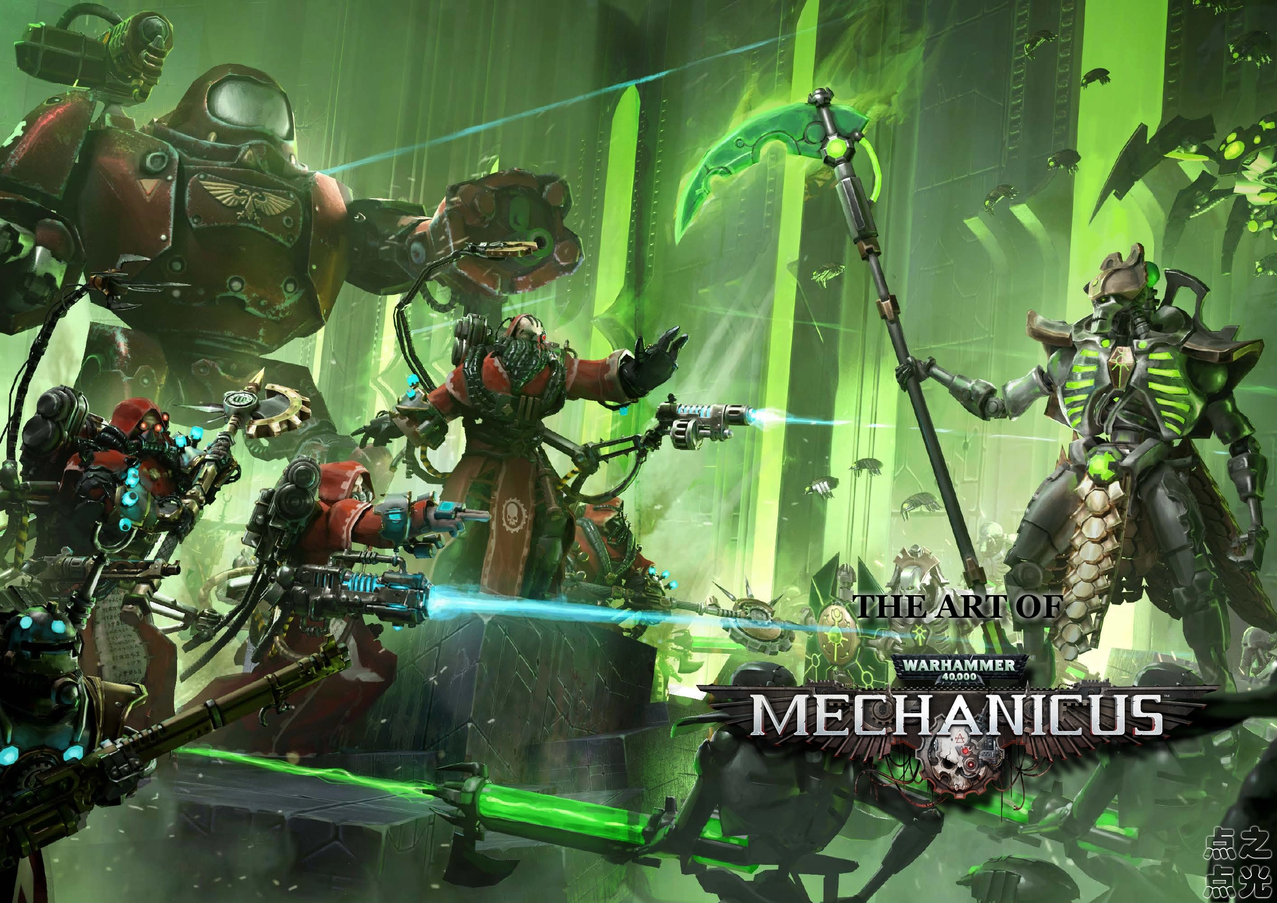 战锤40K Warhammer 40,000 游戏设定画集 原画插画CG图片美术素材插图1