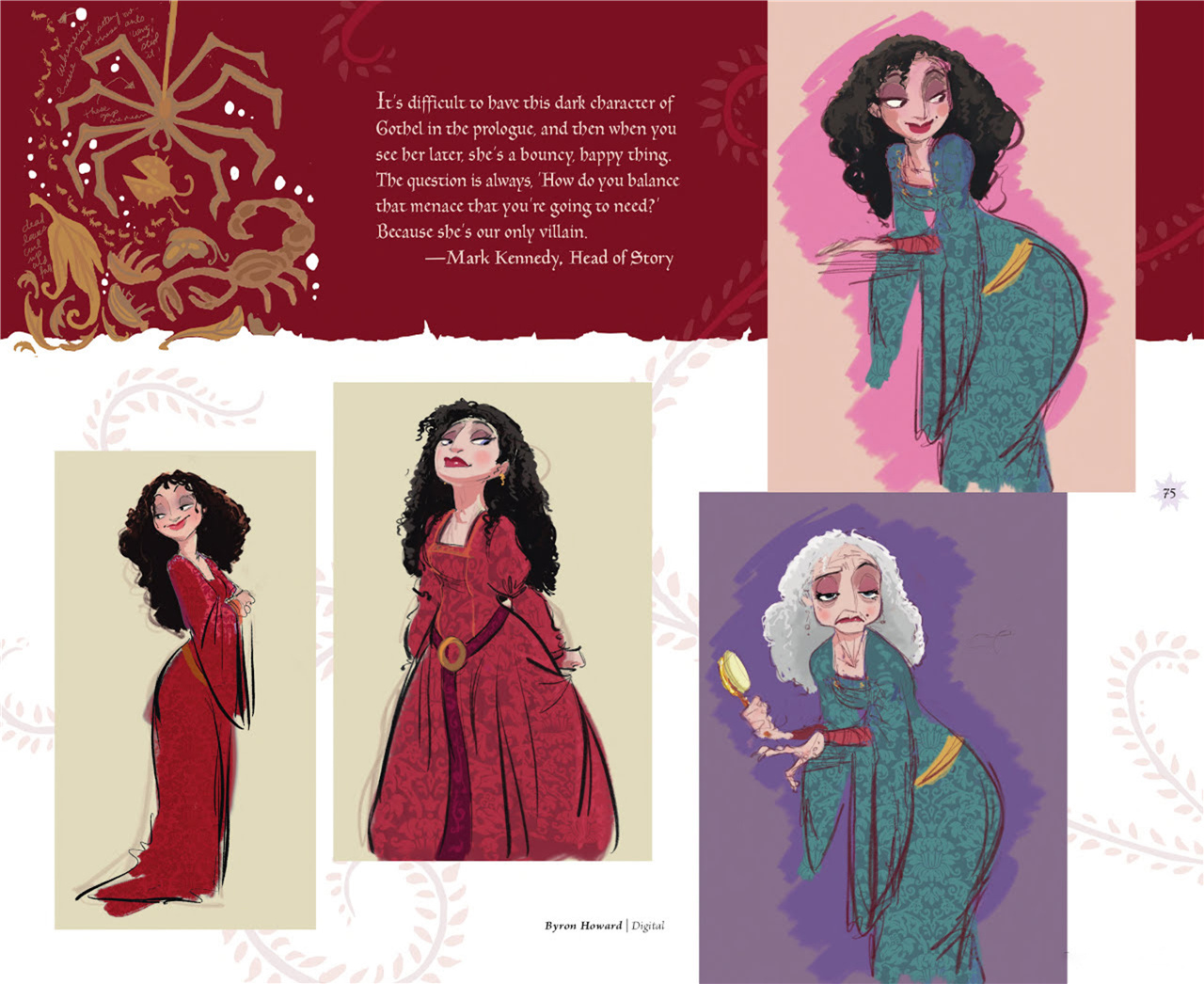 长发公主 The Art of Tangled 魔发奇缘 设定画集 原画图片素材插图5