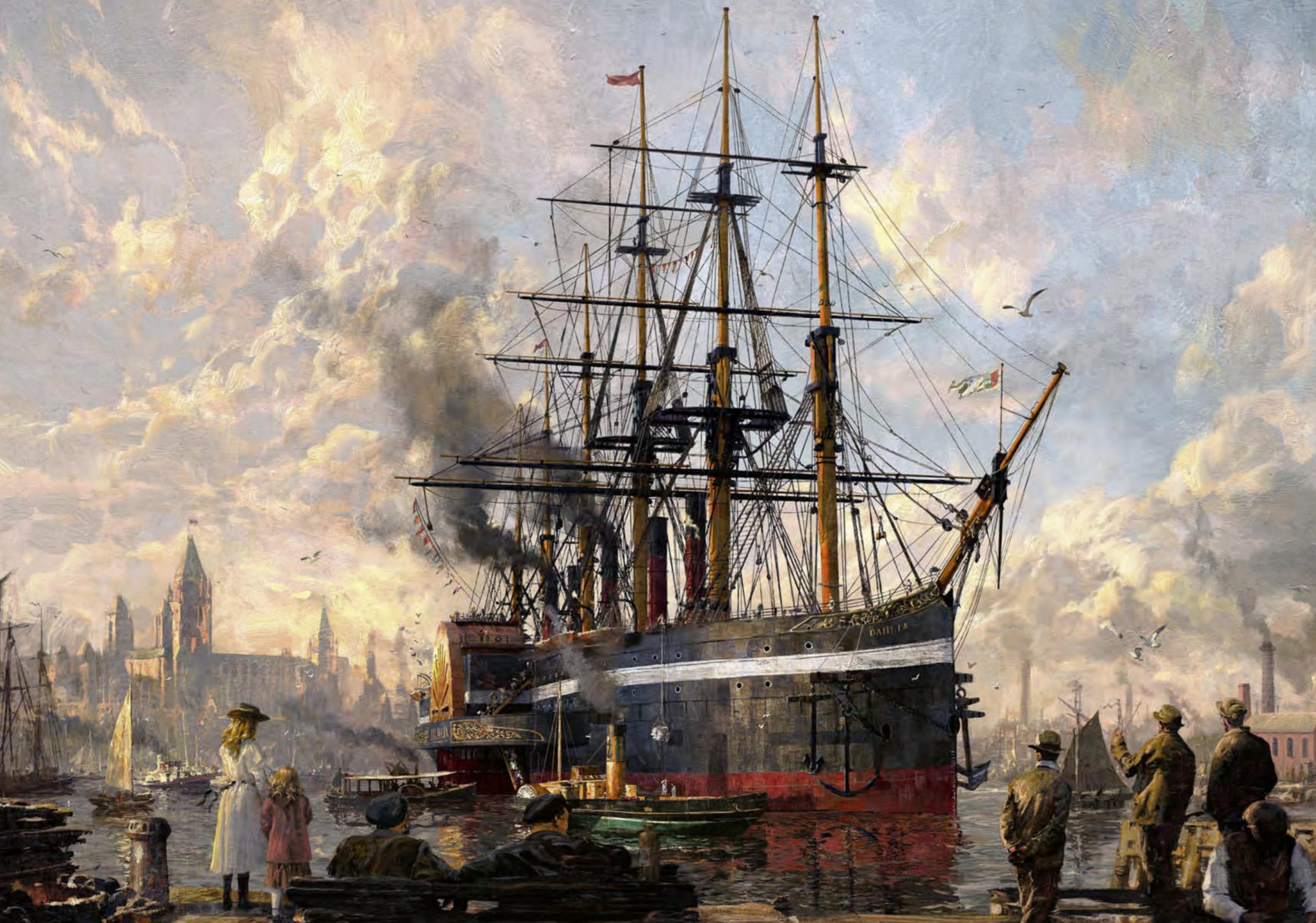 纪元1800 The Art of Anno 1800 设定画集 中世纪 原画CG图片素材插图8